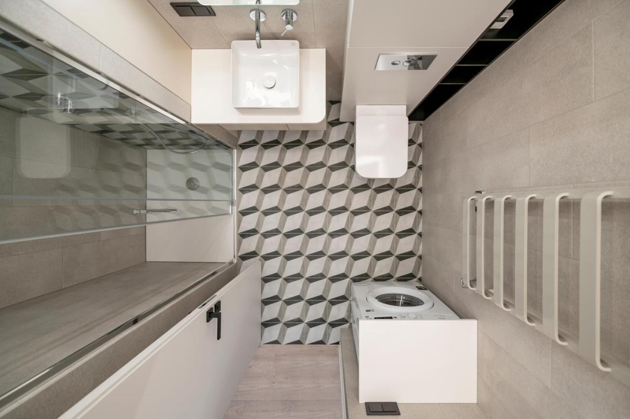 Happy Inn G, Self Check-In, Terrace, Underground Parking VNO Exterior foto