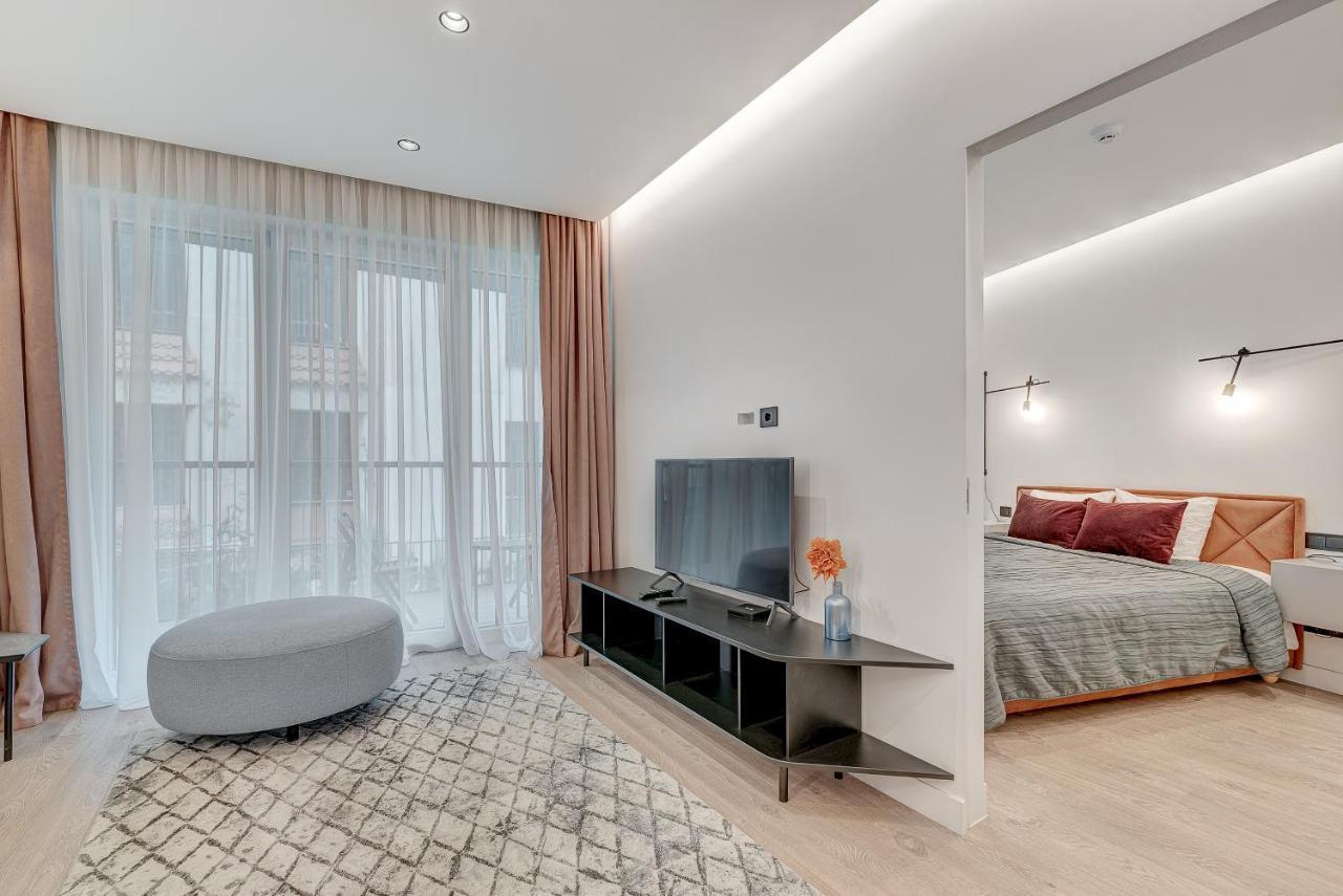 Happy Inn G, Self Check-In, Terrace, Underground Parking VNO Exterior foto