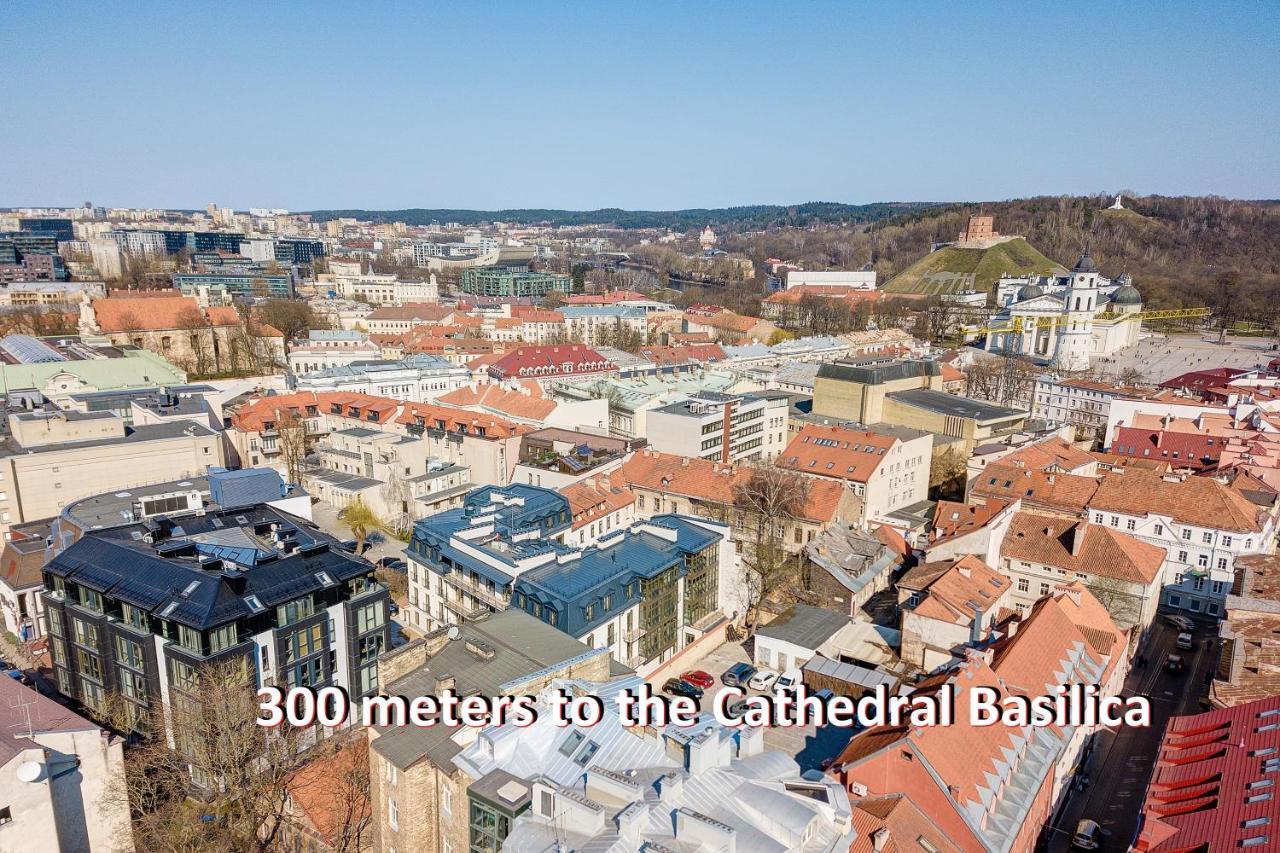 Happy Inn G, Self Check-In, Terrace, Underground Parking VNO Exterior foto